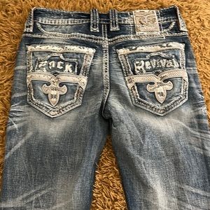 Rock revival men’s jeans